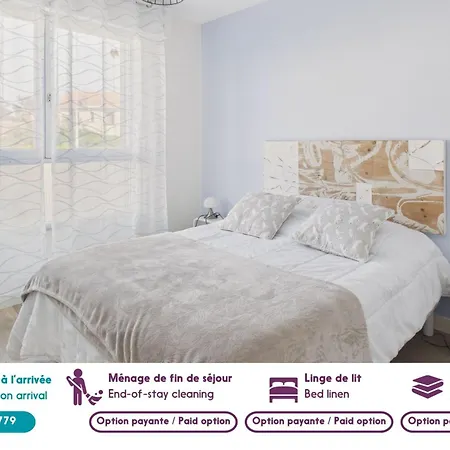 Daire Superbe Vue Avec Terrasse, 2 Adultes 2 Enfants
